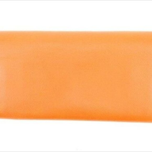 Prada Wallet Purse Long Wallet Orange leather Woman unisex Authentic Used - Picture 2 of 8